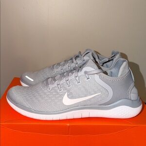 Nike Free Run 2018 Wolf Grey 942836-003 Men’s Size 13